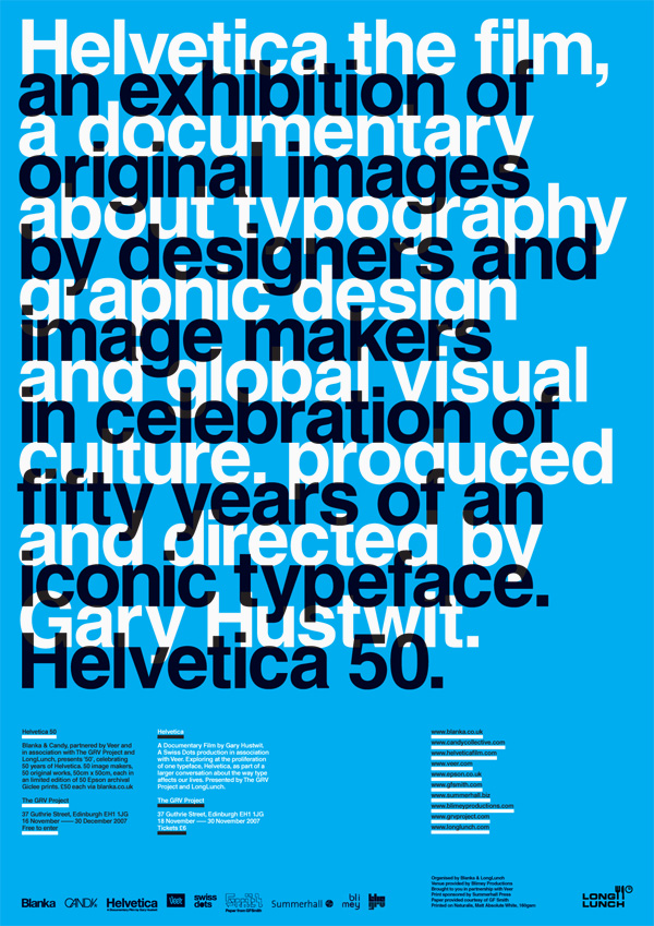 Event #50 years of Helvetica